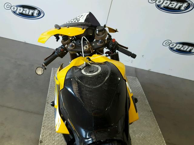 JS1GT77A972106002 - 2007 SUZUKI GSX-R1000 YELLOW photo 5