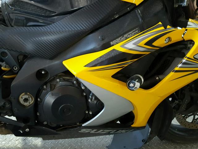 JS1GT77A972106002 - 2007 SUZUKI GSX-R1000 YELLOW photo 7