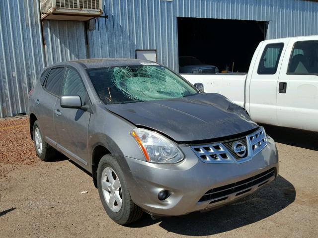 JN8AS5MT8DW005244 - 2013 NISSAN ROGUE S GRAY photo 1