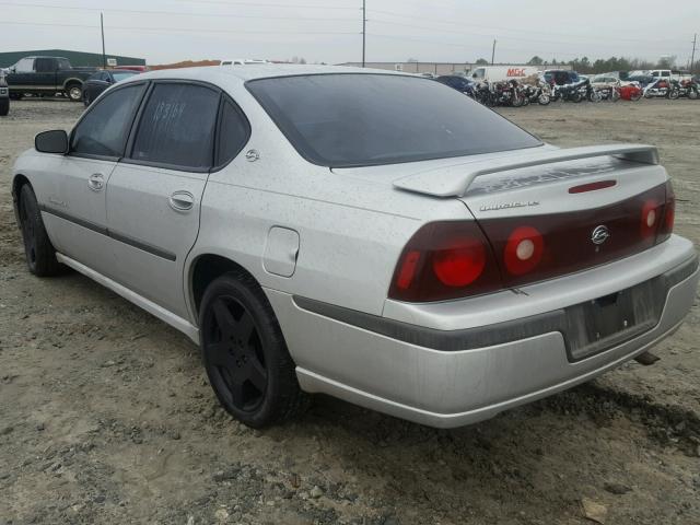 2G1WH52K239254438 - 2003 CHEVROLET IMPALA LS SILVER photo 3