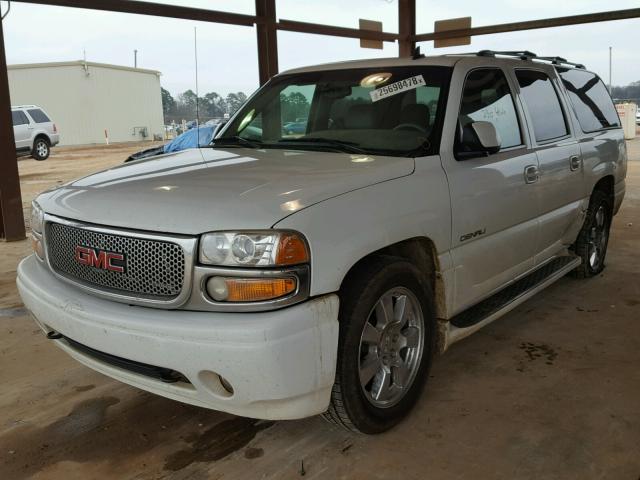 1GKFK66UX6J113446 - 2006 GMC YUKON XL D WHITE photo 2