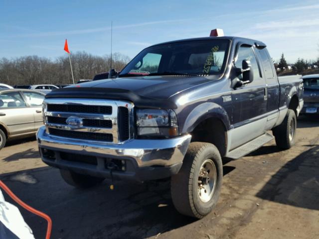 1FTSX31F9XEE26291 - 1999 FORD F350 SRW S BLACK photo 2