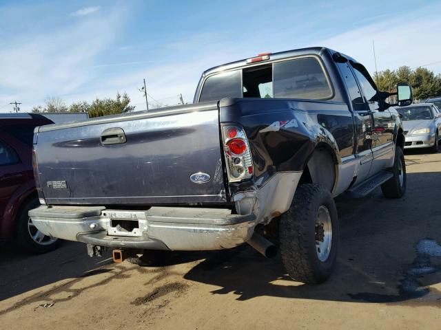 1FTSX31F9XEE26291 - 1999 FORD F350 SRW S BLACK photo 4