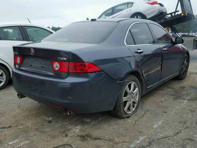 JH4CL96855C012087 - 2005 ACURA TSX GRAY photo 4