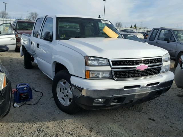 2GCEK13Z861320907 - 2006 CHEVROLET SILVERADO WHITE photo 1