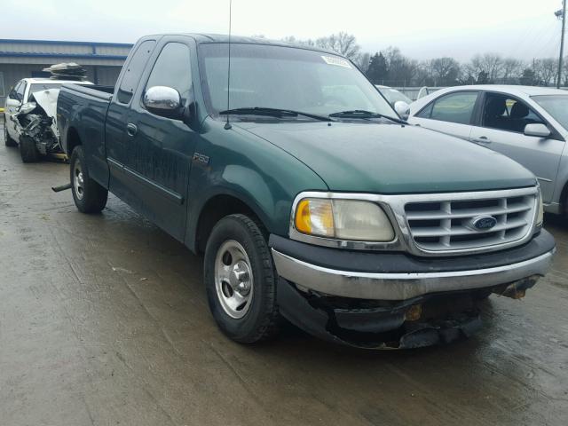 1FTZX1721XNB39566 - 1999 FORD F150 GREEN photo 1