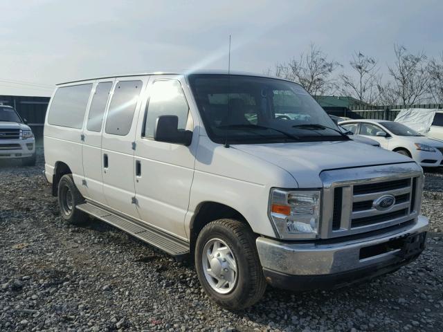 1FBNE3BL1ADA74896 - 2010 FORD ECONOLINE WHITE photo 1