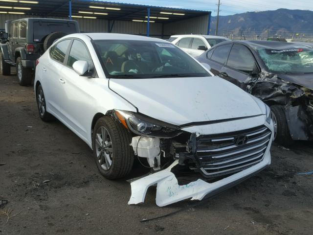 5NPD84LF1HH118252 - 2017 HYUNDAI ELANTRA SE WHITE photo 1