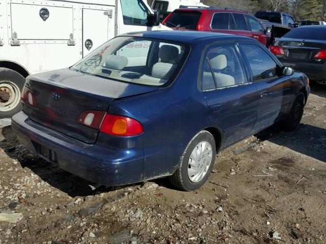 2T1BR12E1WC018275 - 1998 TOYOTA COROLLA VE BLUE photo 4