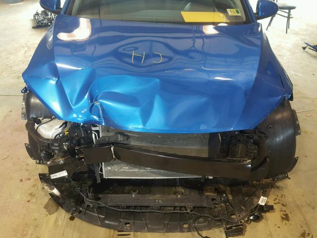 5NPD84LFXHH138046 - 2017 HYUNDAI ELANTRA SE BLUE photo 7