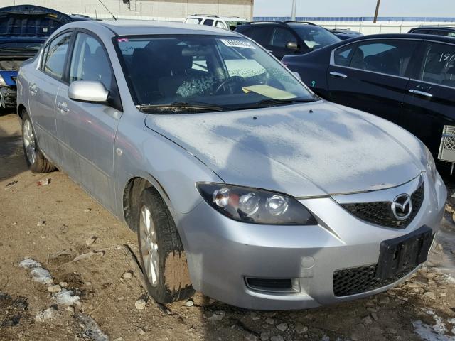 JM1BK32F081847032 - 2008 MAZDA 3 I SILVER photo 1