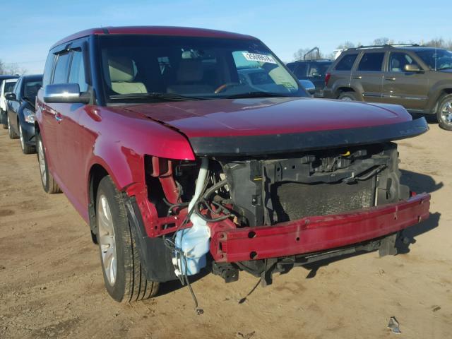 2FMDK53C79BA26150 - 2009 FORD FLEX LIMIT RED photo 1