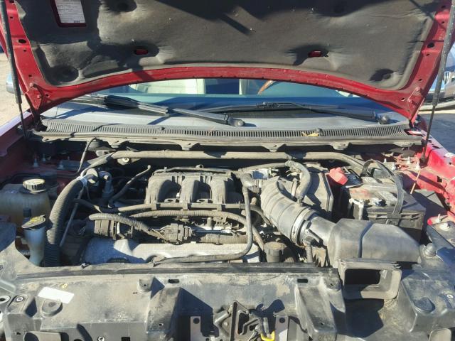 2FMDK53C79BA26150 - 2009 FORD FLEX LIMIT RED photo 7