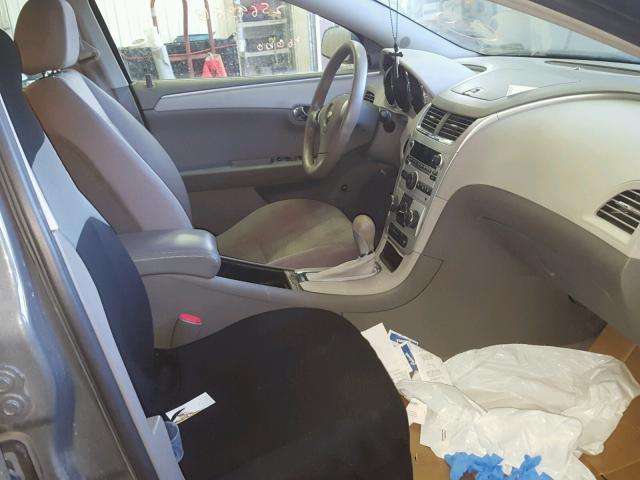 1G1ZG57B794187551 - 2009 CHEVROLET MALIBU LS 灰色 照片 5