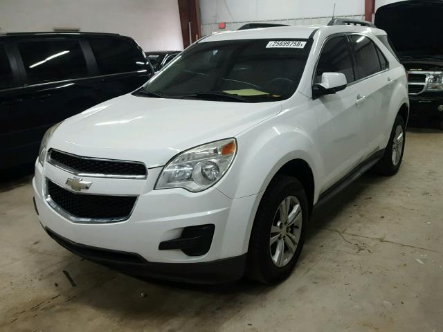 2CNALDEC9B6211421 - 2011 CHEVROLET EQUINOX LT WHITE photo 2