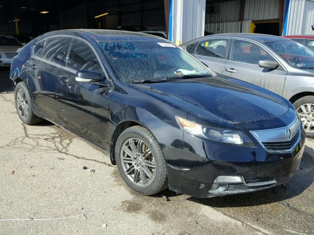 19UUA8F20CA037734 - 2012 ACURA TL BLACK photo 1