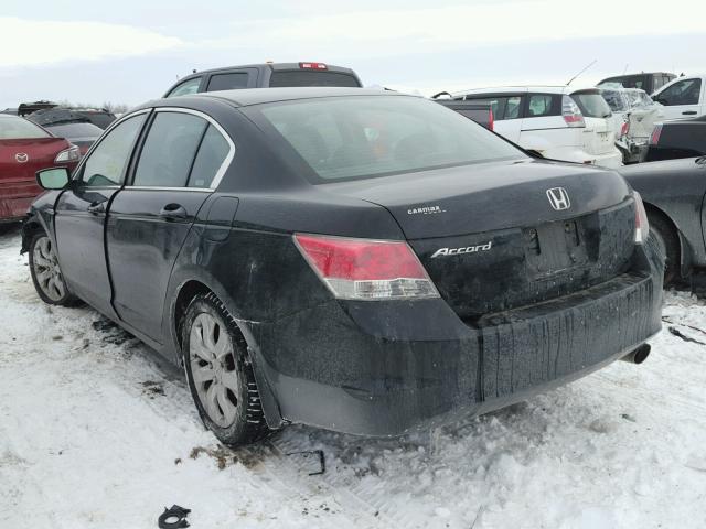 1HGCP26789A032292 - 2009 HONDA ACCORD EX BLACK photo 3