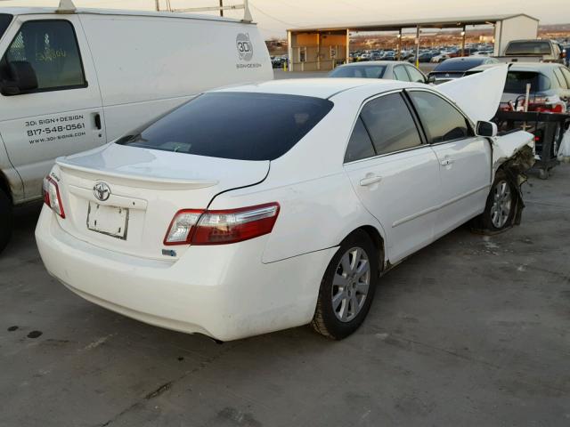 4T1BB46K89U063433 - 2009 TOYOTA CAMRY HYBR WHITE photo 4