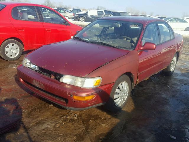 1NXBB02E0VZ509562 - 1997 TOYOTA COROLLA DX RED photo 2