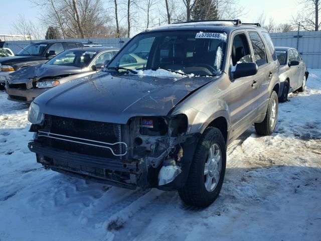 1FMYU931X3KE21616 - 2003 FORD ESCAPE XLT GRAY photo 2