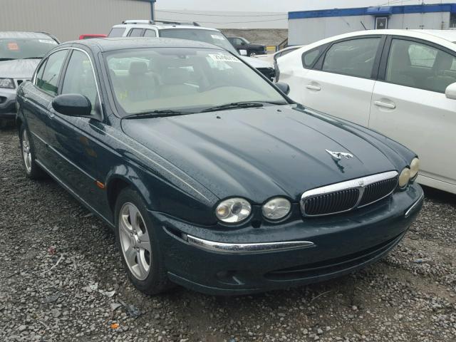 SAJEA51C02WC39724 - 2002 JAGUAR X-TYPE 3.0 GREEN photo 1