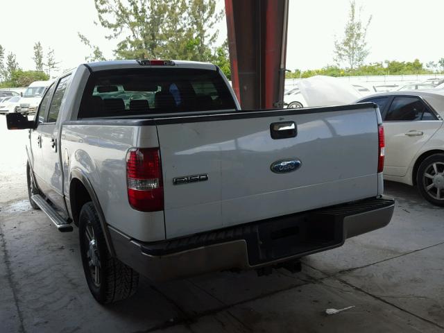 1FTPW12VX6KD21908 - 2006 FORD F150 SUPER WHITE photo 3