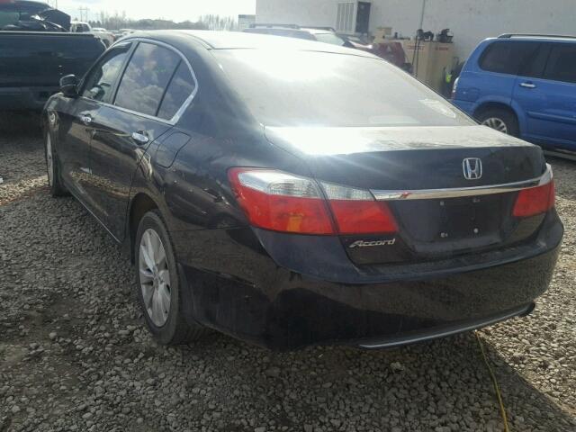 1HGCR2F70FA009210 - 2015 HONDA ACCORD EX BLACK photo 3