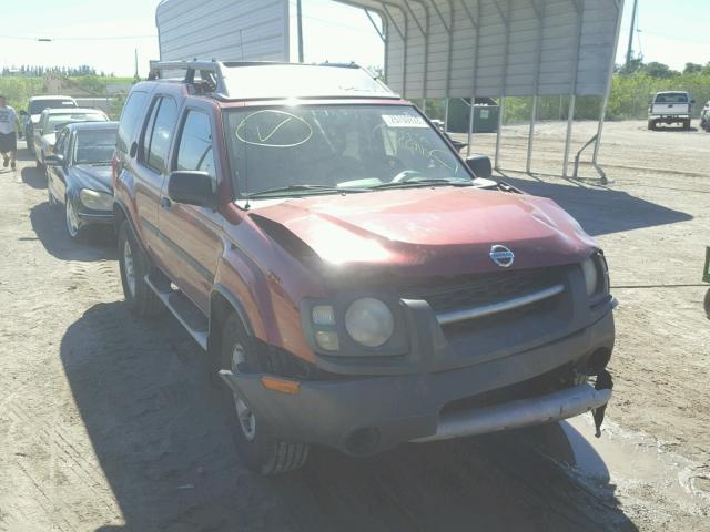 5N1ED28T54C682233 - 2004 NISSAN XTERRA XE RED photo 1