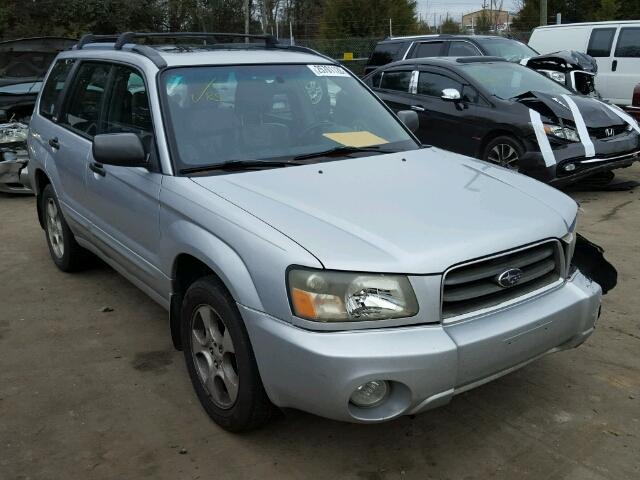 JF1SG65643H767835 - 2003 SUBARU FORESTER 2 SILVER photo 1