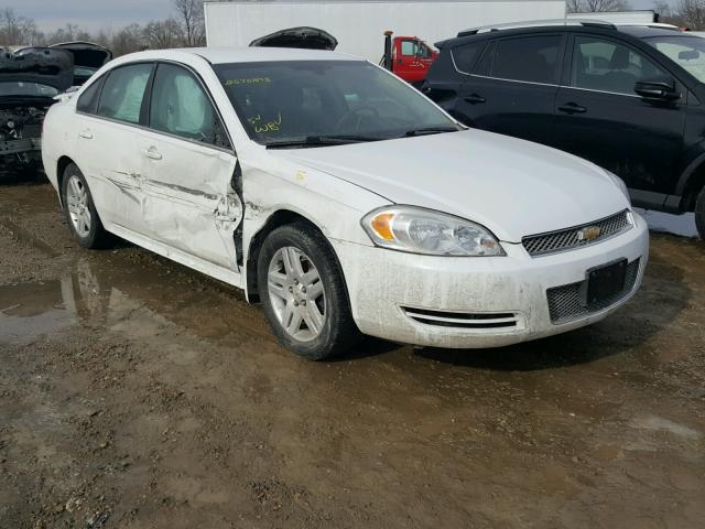 2G1WG5E30C1123675 - 2012 CHEVROLET IMPALA LT WHITE photo 1