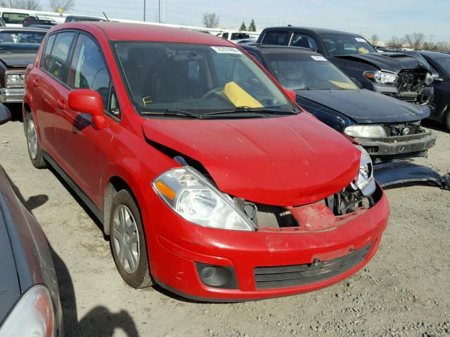 3N1BC1CP2BL388226 - 2011 NISSAN VERSA S RED photo 1