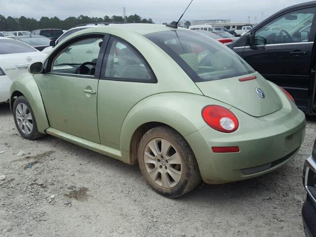 3VWPW31C09M501162 - 2009 VOLKSWAGEN NEW BEETLE GREEN photo 3