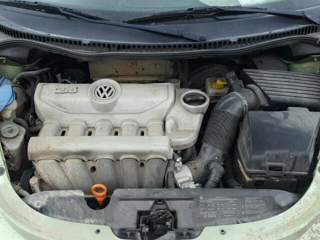 3VWPW31C09M501162 - 2009 VOLKSWAGEN NEW BEETLE 绿色 照片 7