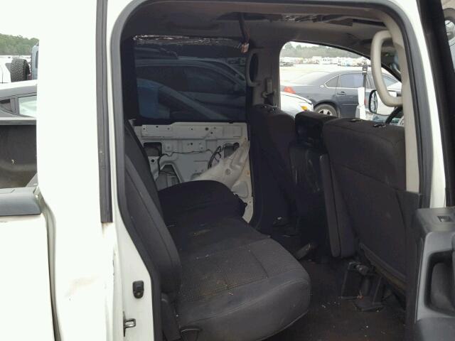 1N6BA07D18N349906 - 2008 NISSAN TITAN XE WHITE photo 6