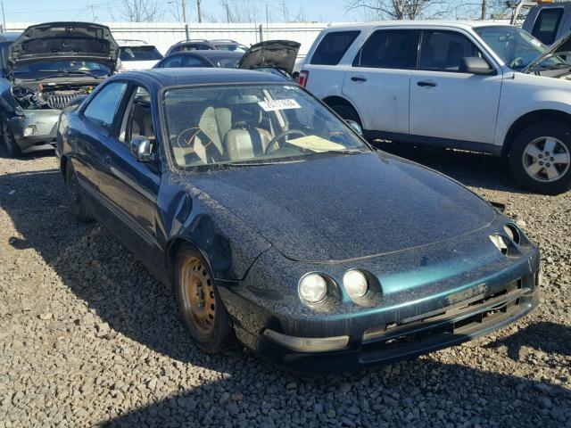 JH4DB7668TS010055 - 1996 ACURA INTEGRA SE GREEN photo 1