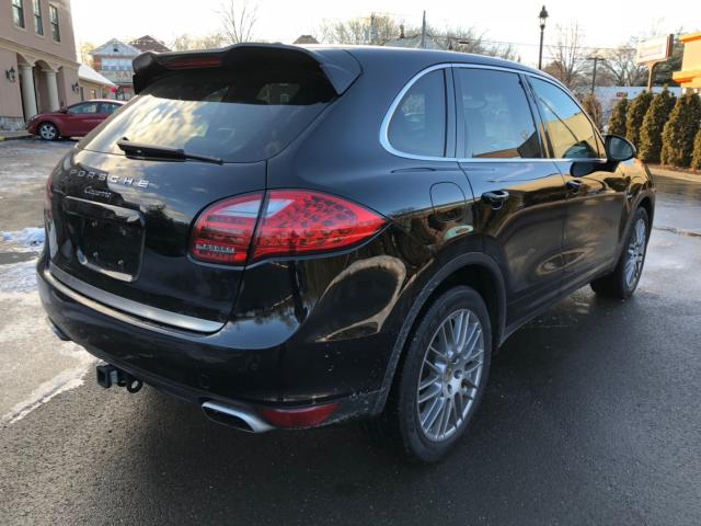 WP1AF2A2XDLA29409 - 2013 PORSCHE CAYENNE BLACK photo 4