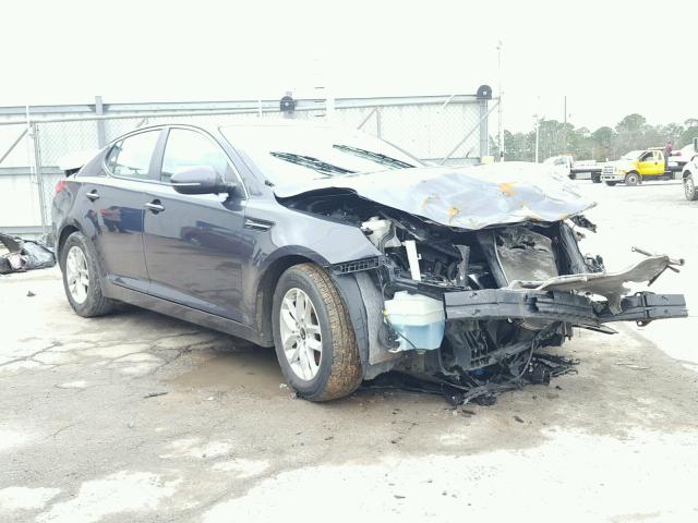 KNAGM4A70B5084460 - 2011 KIA OPTIMA LX BLUE photo 1