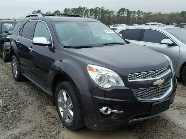 2GNALDEK9E6108524 - 2014 CHEVROLET EQUINOX LT BLACK photo 1