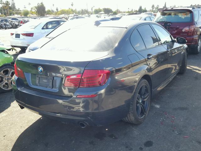 WBA5B1C58ED484008 - 2014 BMW 535 I GRAY photo 4