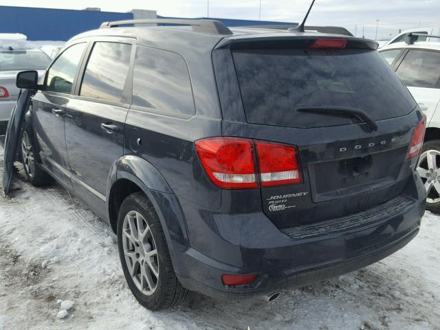 3C4PDDEG6HT595869 - 2017 DODGE JOURNEY GT GRAY photo 3