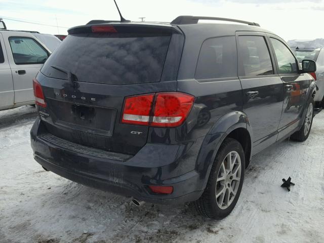 3C4PDDEG6HT595869 - 2017 DODGE JOURNEY GT GRAY photo 4