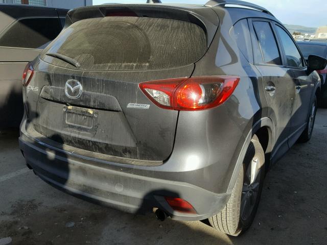 JM3KE2CYXF0449127 - 2015 MAZDA CX-5 TOURI GRAY photo 4