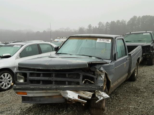 1GCCS14RXN8180361 - 1992 CHEVROLET S TRUCK S1 GRAY photo 2