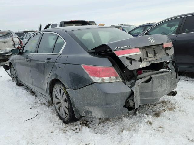 1HGCP2F78CA008338 - 2012 HONDA ACCORD EX GRAY photo 3