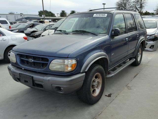 1FMZU73EX1ZA67628 - 2001 FORD EXPLORER X BLUE photo 2