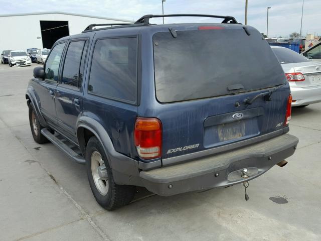 1FMZU73EX1ZA67628 - 2001 FORD EXPLORER X BLUE photo 3