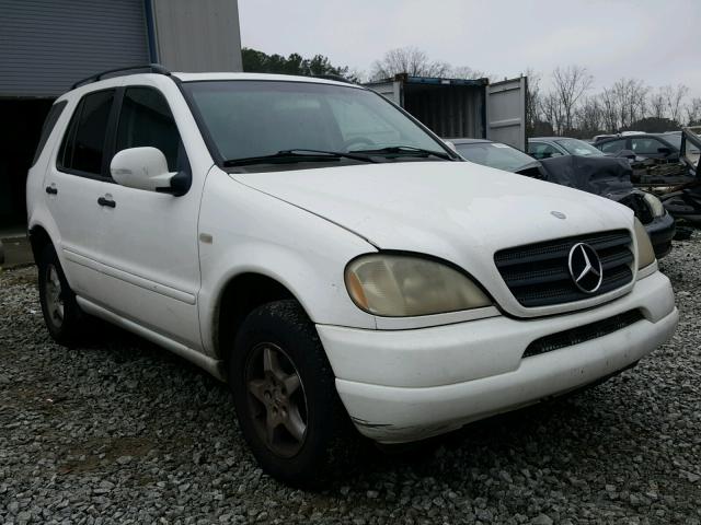 4JGAB54E3YA197751 - 2000 MERCEDES-BENZ ML 320 WHITE photo 1