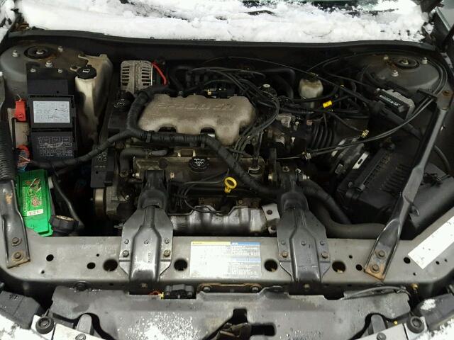 2G1WF55E559267473 - 2005 CHEVROLET IMPALA GRAY photo 7