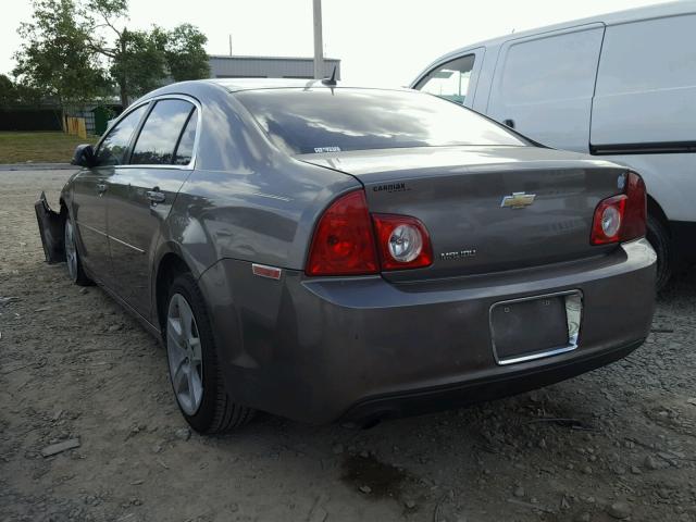 1G1ZB5EB1A4123236 - 2010 CHEVROLET MALIBU LS ყავისფერი ფოტო 3