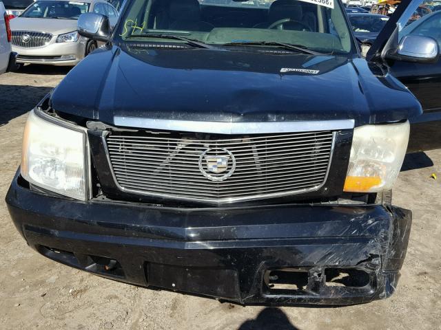 3GYEK62N34G198208 - 2004 CADILLAC ESCALADE E BLACK photo 7